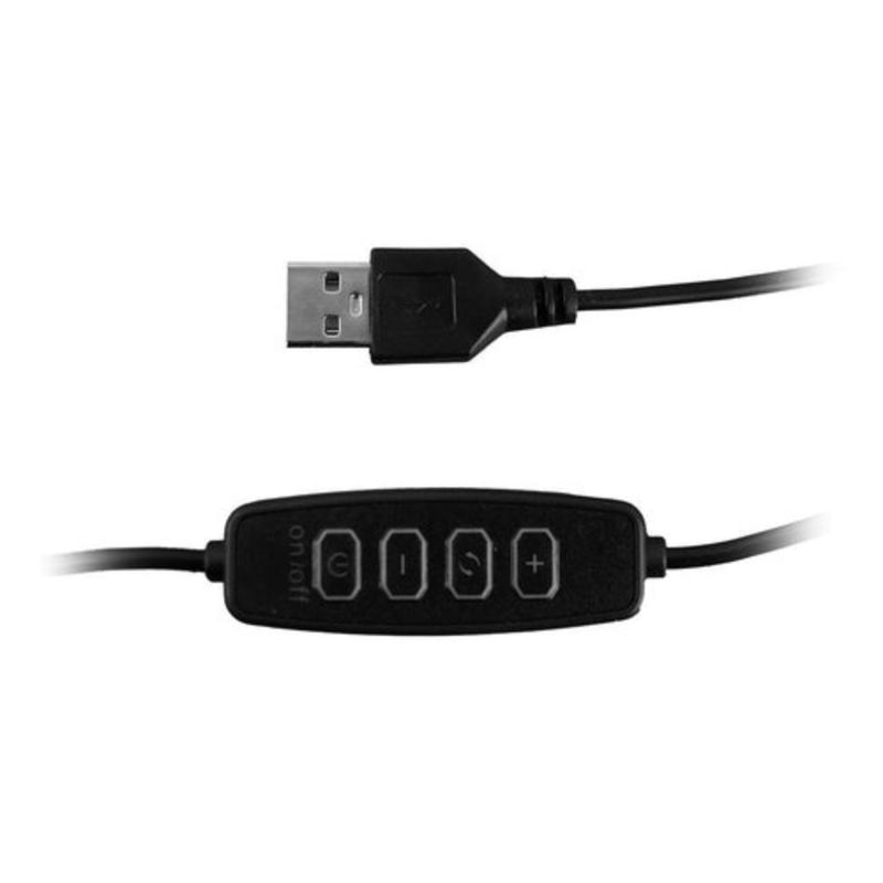 Aro de luz 10 pulgadas LED para streaming con trípode