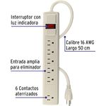 Regulador MUL-6 detalle entradas