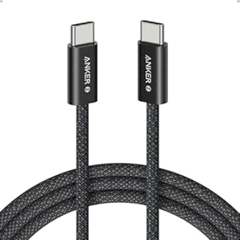 Cable USB-C Anker Zolo 1m 240W vista frontal