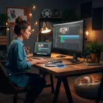 Convertidor HDMI a VGA Mitzu con salida de audio, negro uso