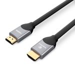 Cable HDMI trenzado vista lateral