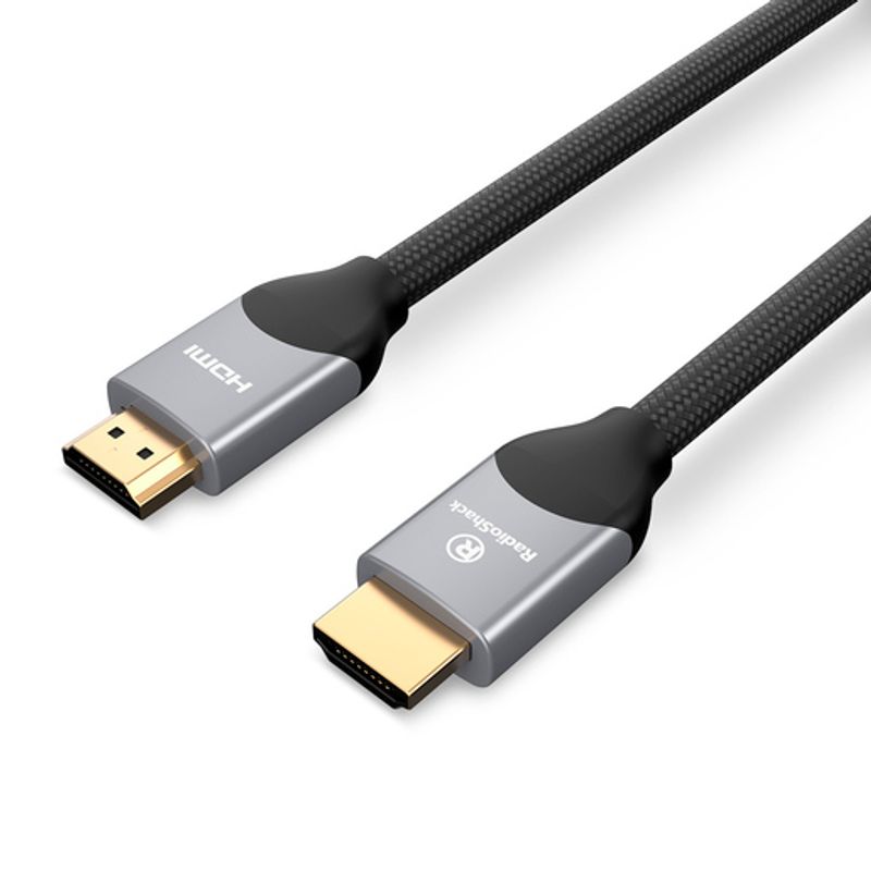 Cable HDMI trenzado vista lateral
