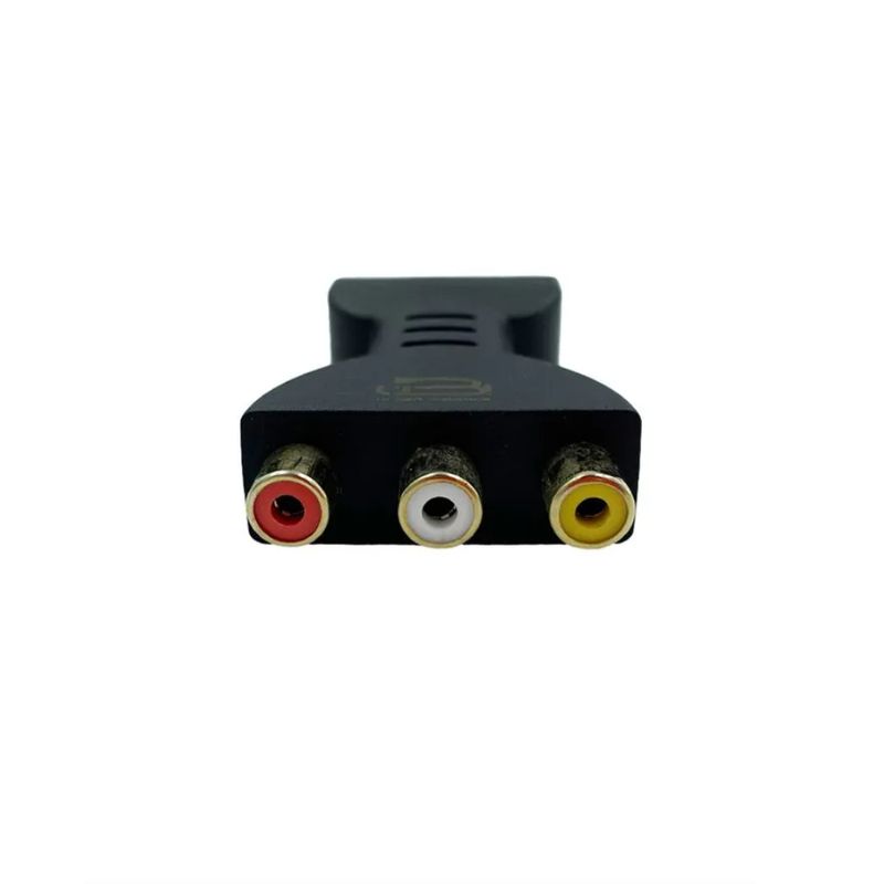Adaptador Urban Balance RCA a HDTV negro vista rca