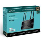 Router TP-Link Archer AX53 WiFi 6 AX3000 doble banda vista frontal empaque