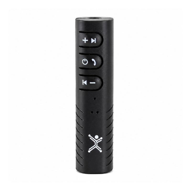Receptor de audio Bluetooth Perfect Choice 3 en 1 negro frontal