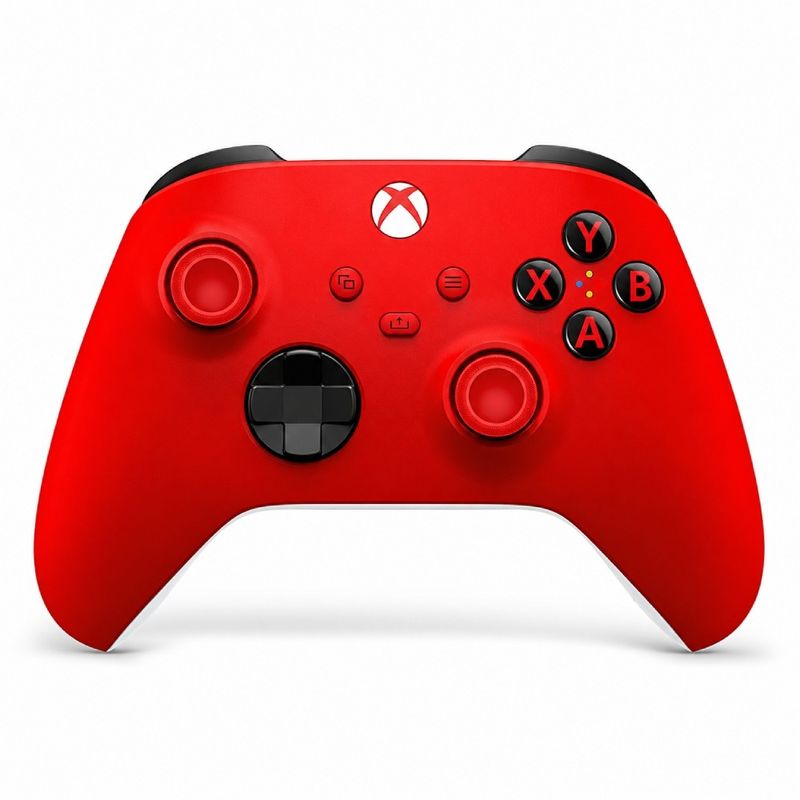 Control inalámbrico Xbox Pulse Red para Series X|S y PC frontal