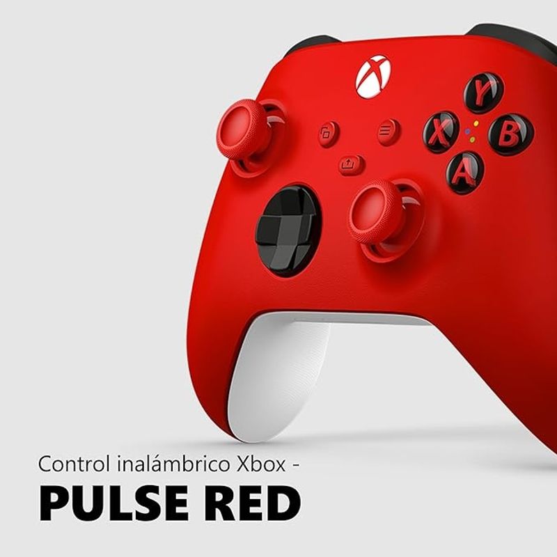 Control inalámbrico Xbox Pulse Red para Series X|S y PC diagonal