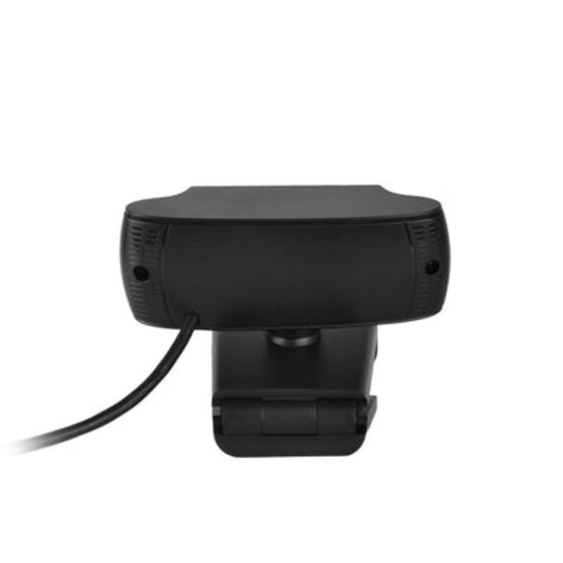Cámara web Perfect Choice Eyely 4K 8MP USB autofocus negra dorsal