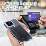 Tarjetero magnético Wallet KBOD hasta 3 tarjetas compatible MagSafe negro especificación