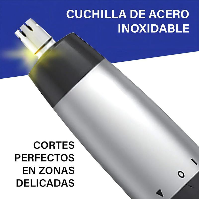 Máquina recortadora Wahl para nariz y orejas inalámbrica especificaciones