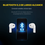 Audífonos Cybershop INPOD4-BL hasta 5h de reproducción blanco