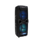 Bocina torre Select Sound BT1708 Bluetooth 10W color negro vista lateral