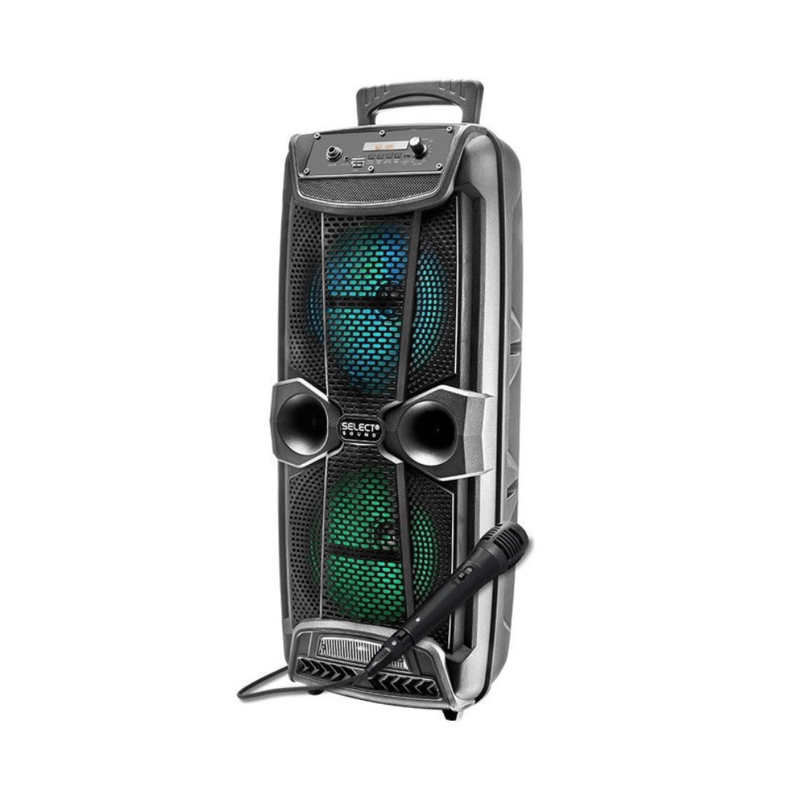 Bocina torre Select Sound BT1708 Bluetooth 10W color negro toma completa