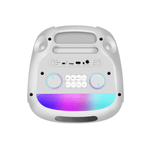 Bocina torre Select Sound BT2029 Bluetooth 40W color blanco detalle de controles