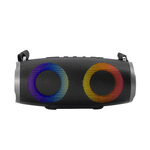Bocina portátil Daewoo DW220 Bluetooth 10W color negro vista frontal