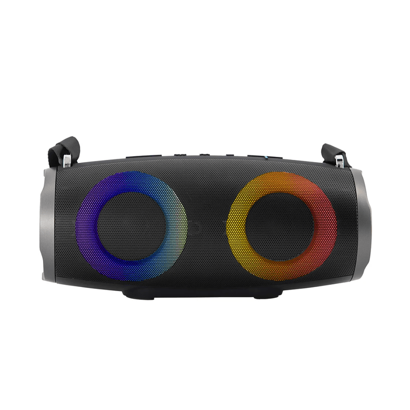 Bocina portátil Daewoo DW220 Bluetooth 10W color negro vista frontal