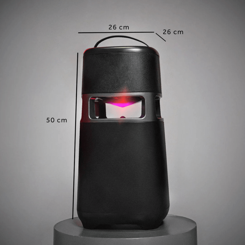 Bafle Select Sound BT2002 Bluetooth 80W color negro medidas