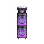 Bocina torre Select Sound BT2212 Bluetooth 80W color negro vista frontal