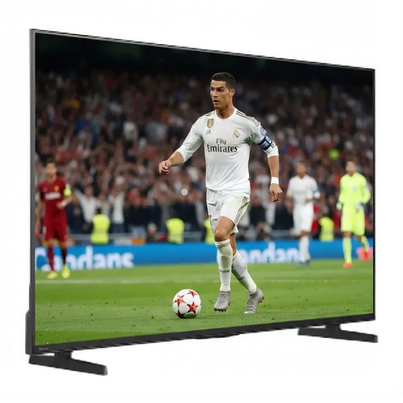 Smart TV Hisense 50 pulgadas H5 Series 4K Ultra HD Google TV vista frontal oblicua