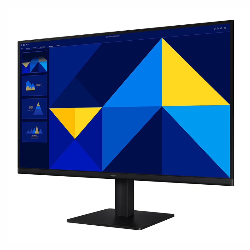 Monitor Samsung Essential S3 27" LED FHD 100Hz 5ms negro oblicuo