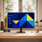 Monitor Samsung Essential S3 27" LED FHD 100Hz 5ms negro uso en escritorio