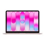 MacBook Neo 13" A18 Pro 256GB Blush frontal abierta