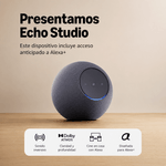 Bocina inteligente Amazon Echo Studio 2025 negro caracteristicas