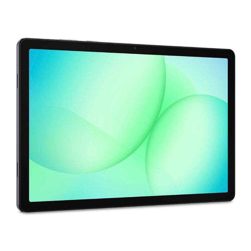 Tablet Samsung Galaxy Tab A11+ 128GB 6GB RAM gris frontal oblicuo