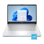 Laptop HP 14-dq6012dx 14 Intel N150 4GB RAM Azul frontal