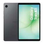 Tablet Samsung Galaxy Tab A11 8.7 64GB 4GB RAM Gris frontal y dorsal
