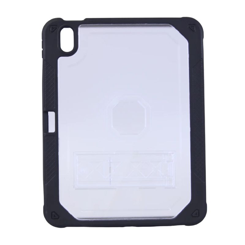 Funda Cybershop iPad A16 11" Uso Rudo Negra frontal