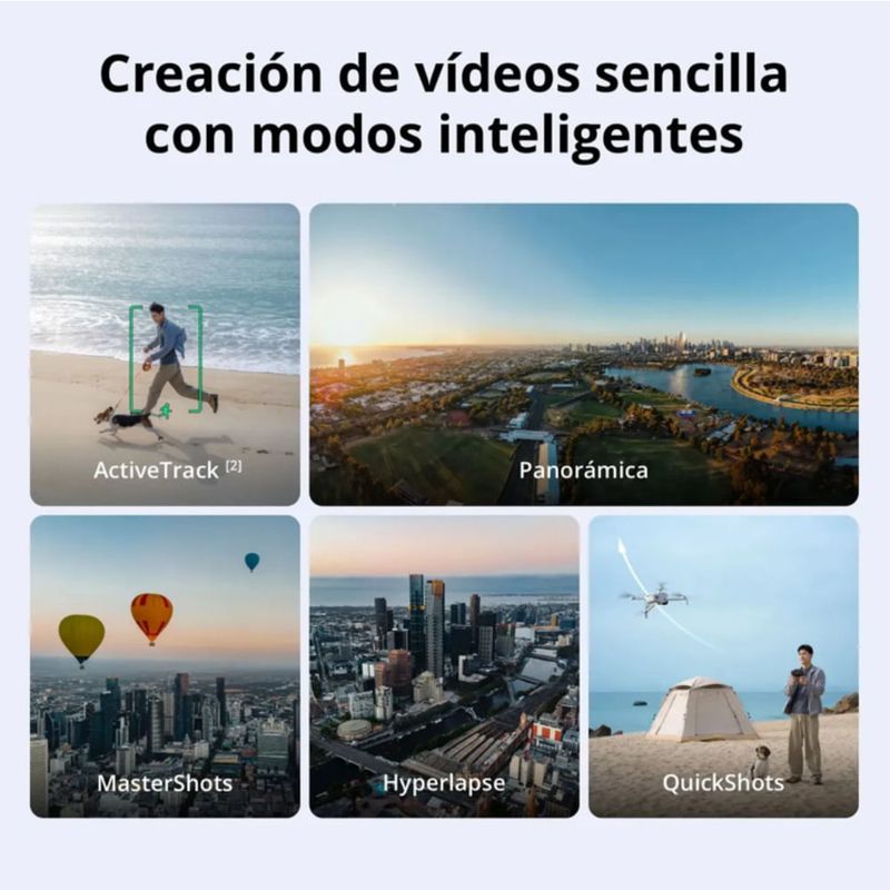 Dron DJI Lito 1 48MP 4K 36 min de vuelo gris ambiente