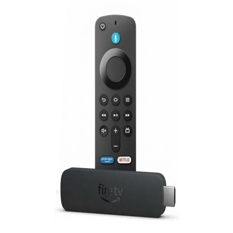 Amazon Fire TV Stick 4K 8GB 2GB RAM Alexa negro frontal