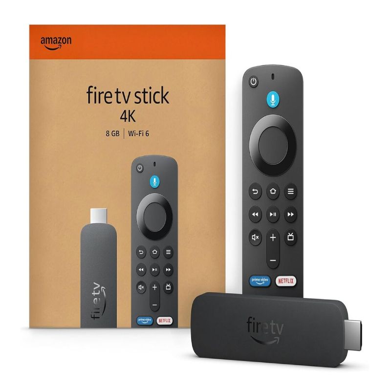 Amazon Fire TV Stick 4K 8GB 2GB RAM Alexa negro empaque