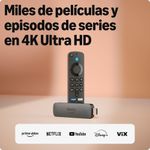 Amazon Fire TV Stick 4K 8GB 2GB RAM Alexa negro 4K