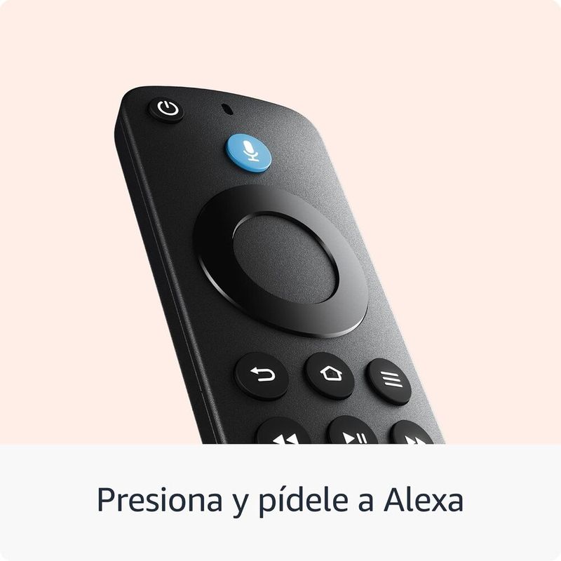 Amazon Fire TV Stick 4K 8GB 2GB RAM Alexa negro control remoto