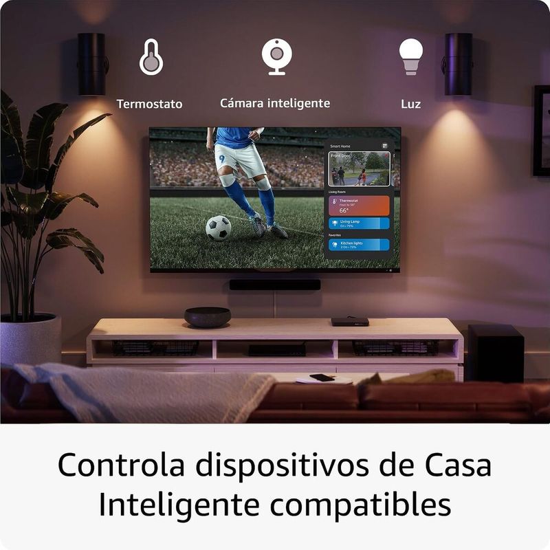 Amazon Fire TV Stick 4K 8GB 2GB RAM Alexa negro ambiente
