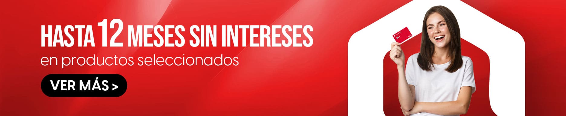 Hasta 12 Meses sin Intereses